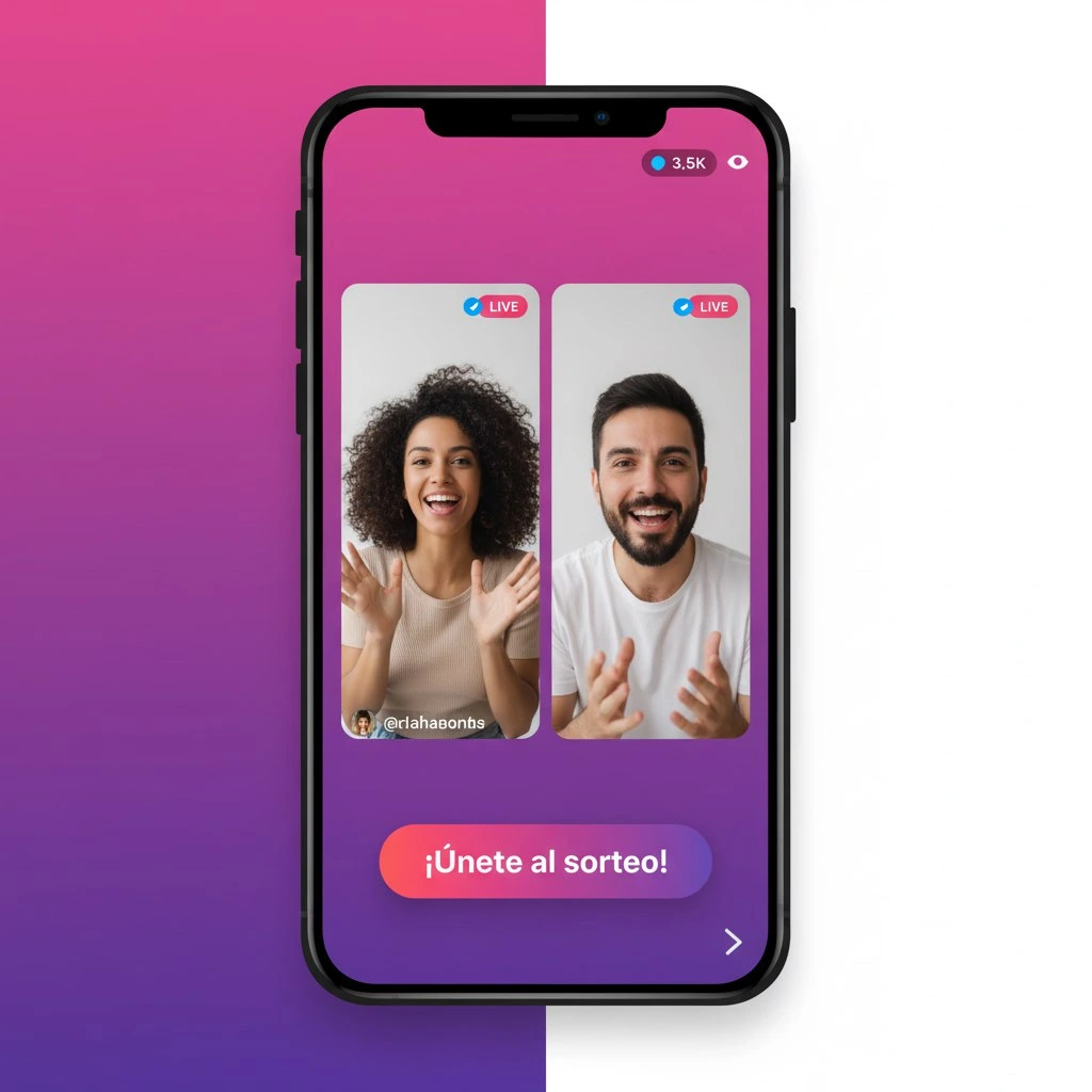 Colaboración en Instagram