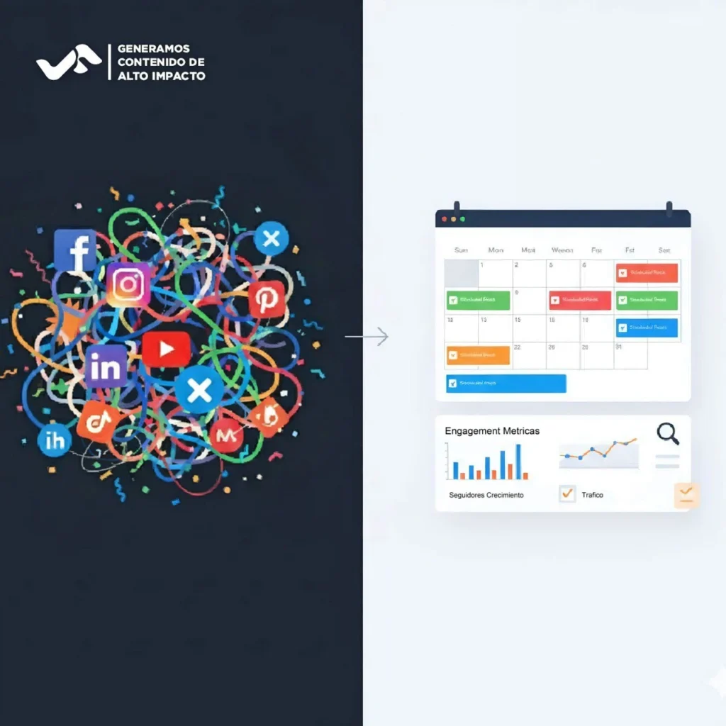 Diferencia entre publicar y manejar redes sociales en una pyme