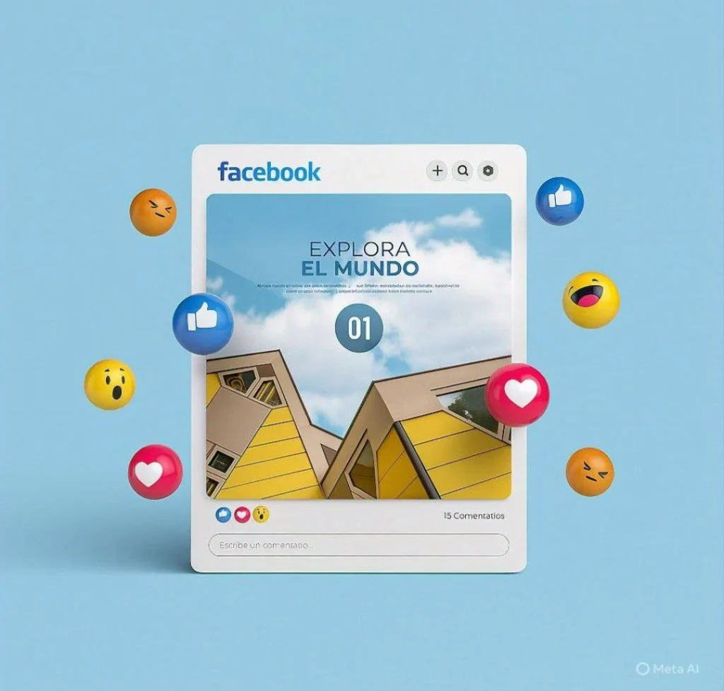 Ejemplo de publicación con estrategia en redes sociales