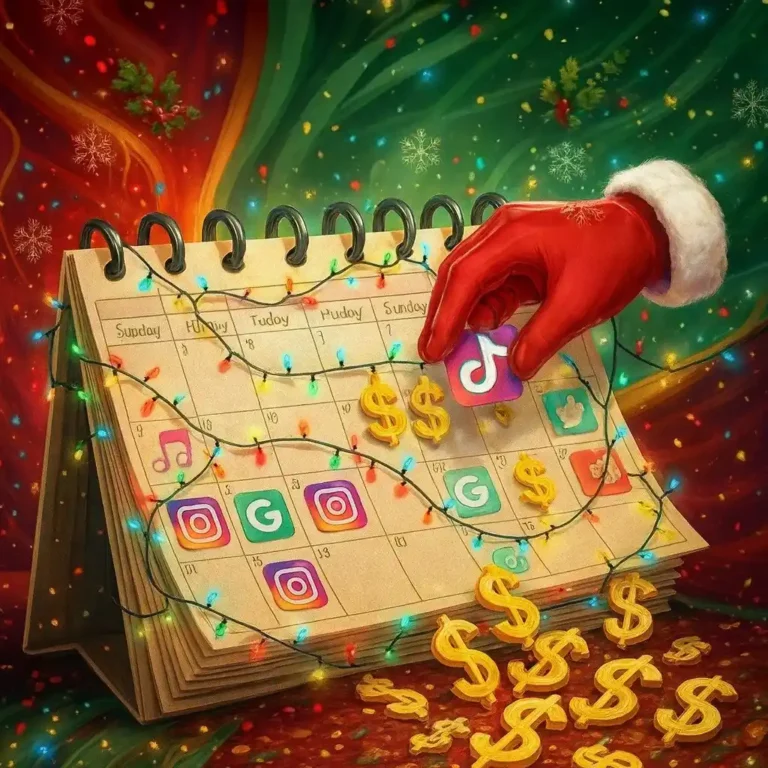 Planificación de Redes Sociales para Empresas 2025: Guía para Vender en Navidad y Año Nuevo.