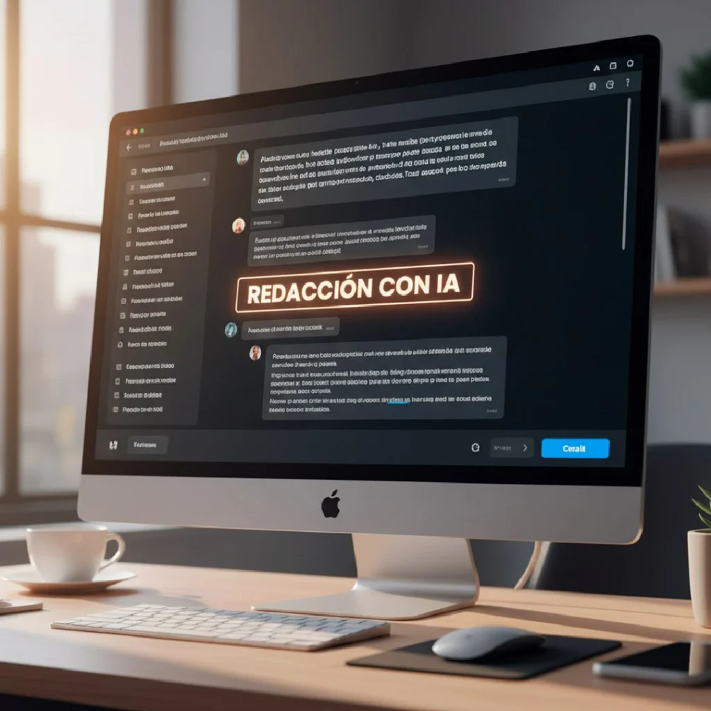 Ejemplo de prompt efectivo para la Redacción con IA en la creación rápida de contenido.