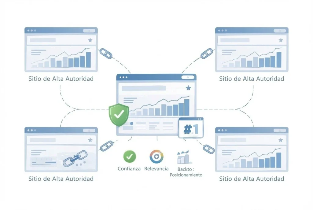 Autoridad y relevancia en backlinks SEO