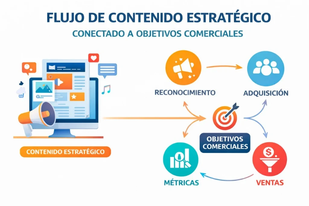 Estrategia digital empresarial aplicada al marketing en redes sociales