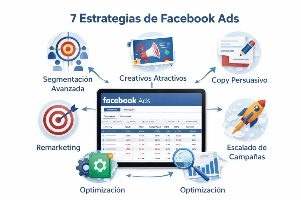 Estrategias de publicidad Facebook Ads para generar ventas