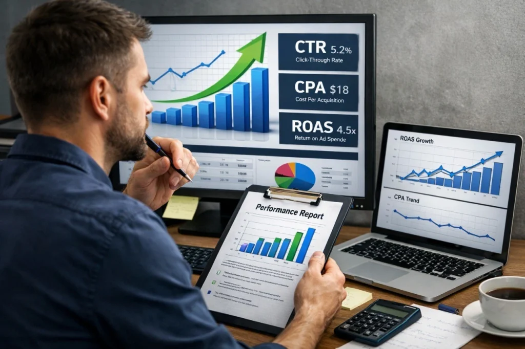 Publicidad en Meta Ads basada en datos, segmentación y análisis de resultados