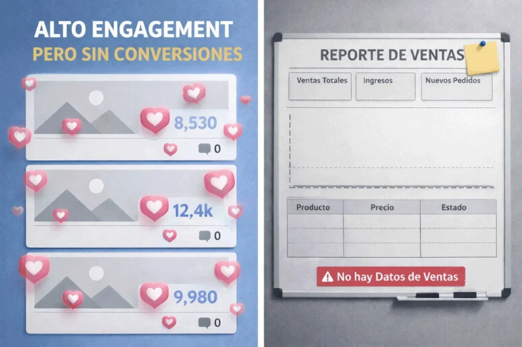 Redes sociales para negocios sin enfoque en ventas