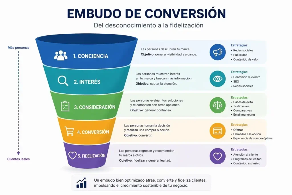 embudo ventas Facebook Ads