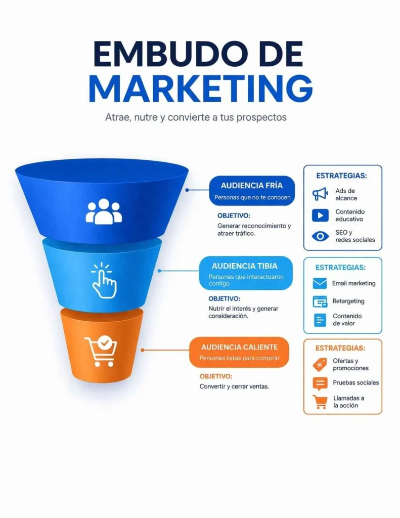 Tipos de audiencia en segmentación Facebook Ads Perú