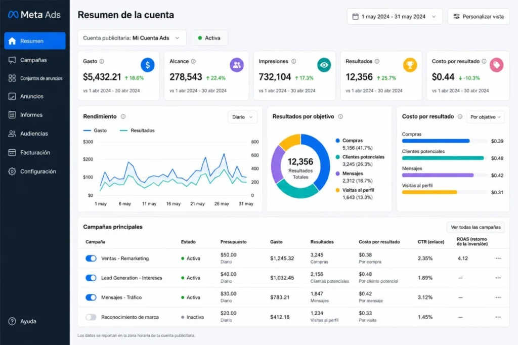 KPIs Facebook Ads