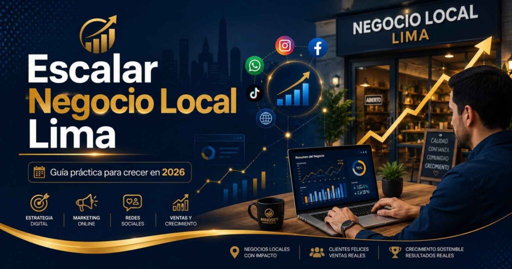 Estrategias para escalar negocio local Lima y aumentar ventas