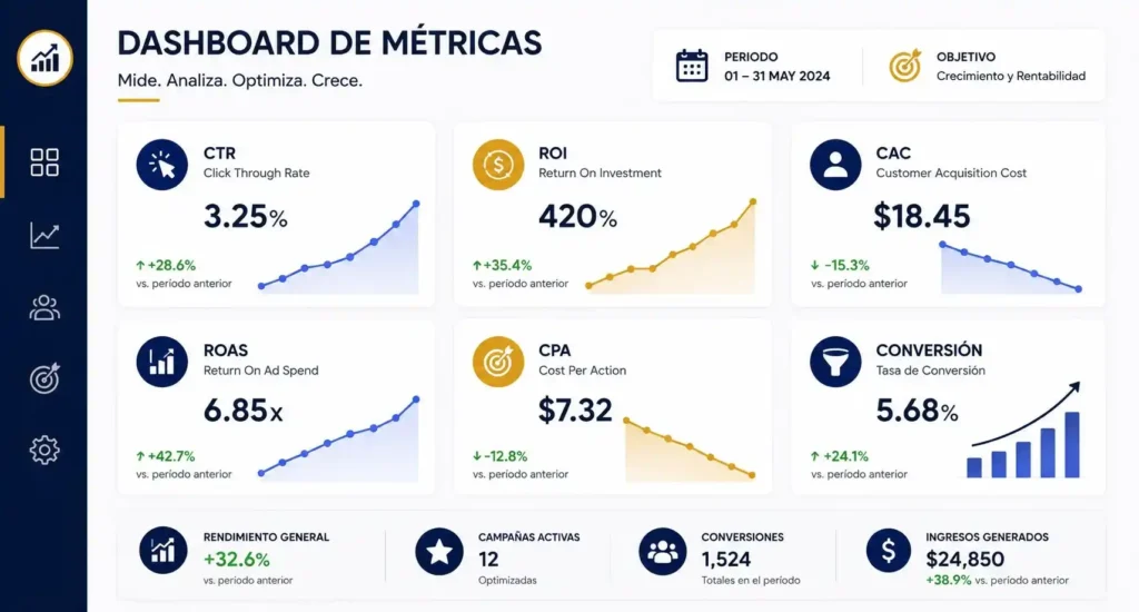 Indicadores para medir una estrategia de venta online para pymes