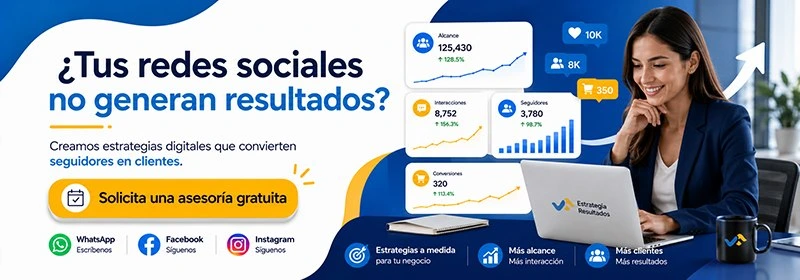 Servicios de gestión de redes sociales para empresas en Lima