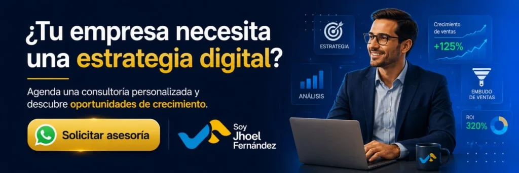 Consultoría de marketing digital para empresas