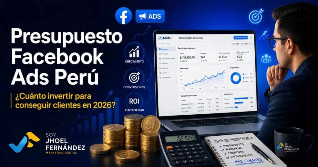 Presupuesto Facebook Ads Perú para empresas que desean invertir de forma rentable